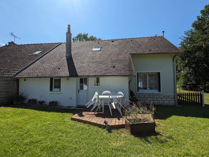 Gîte pour 6 personnes, avec Jardin