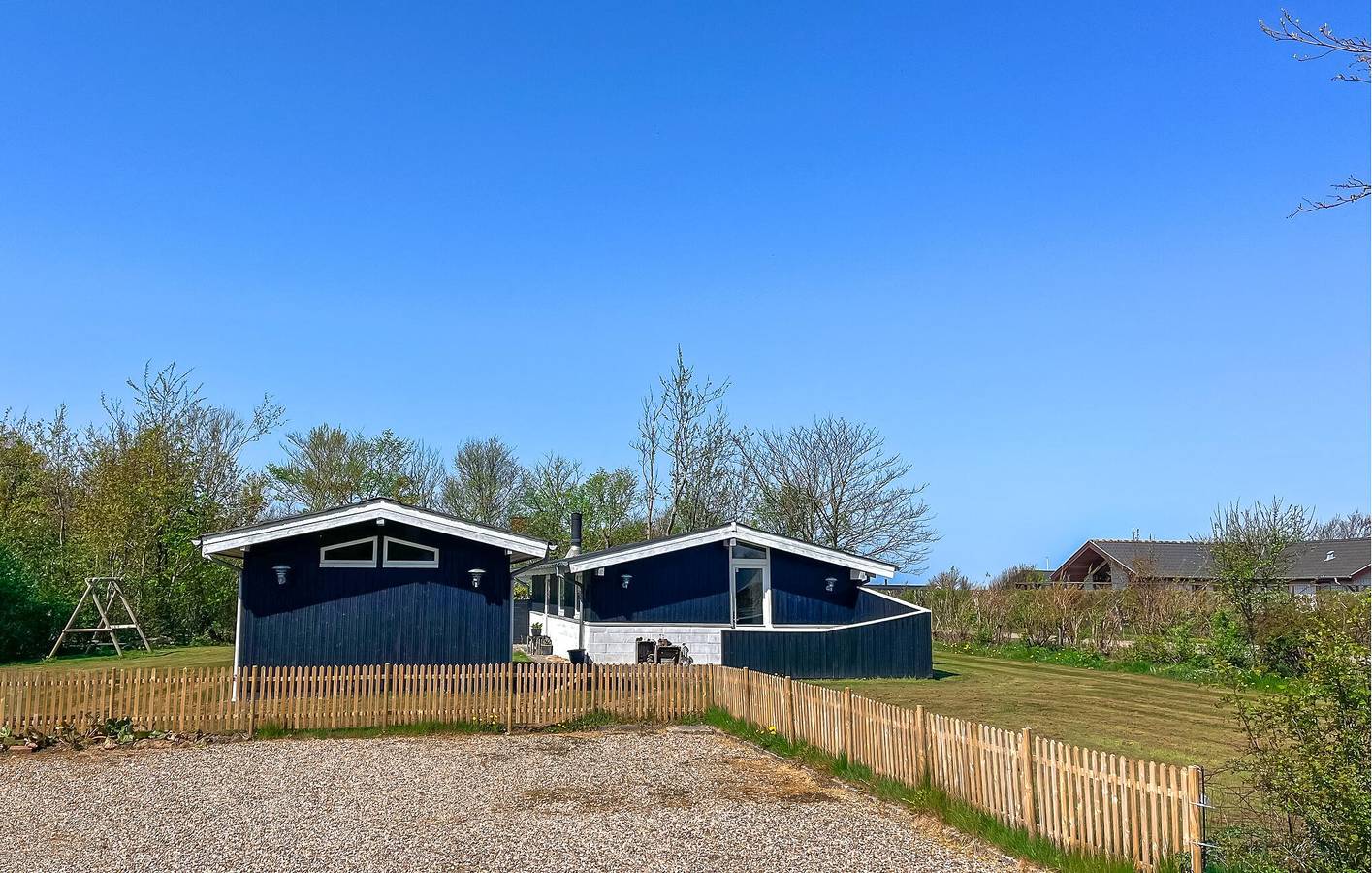 Feriehus for 6 personer med terrasse in Ejsingholm, Limfjord i Vestjylland