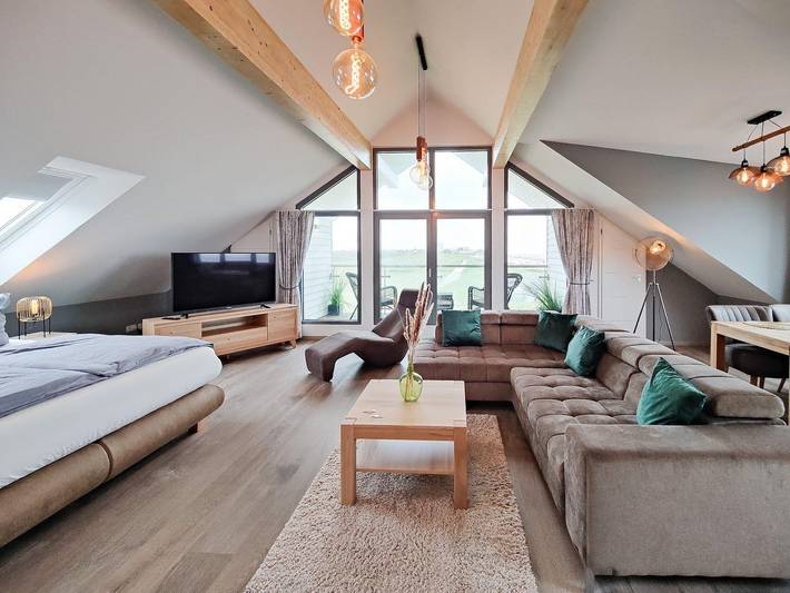 Ferienwohnung für 4 Personen, mit Balkon und Ausblick in Norderney Nordstrand