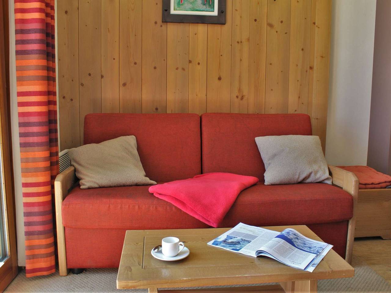 Ganze Wohnung, 2-Zimmer-Wohnung für 5 Personen, an den Pisten mit Innenpool, Sauna und Wlan in Station de Risoul, Risoul