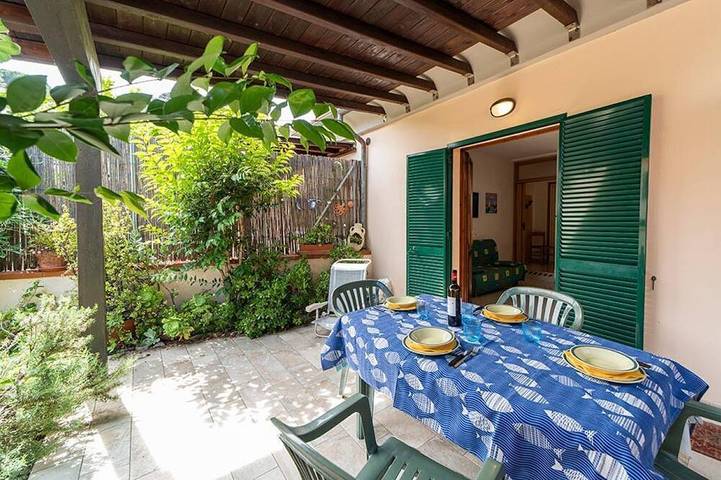 Ferienwohnung für 5 Personen, mit Garten in Seccheto