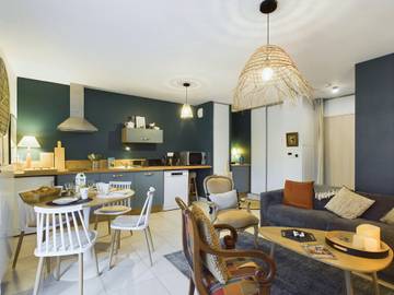 Gîte pour 2 personnes, avec terrasse à Pléneuf-Val-André