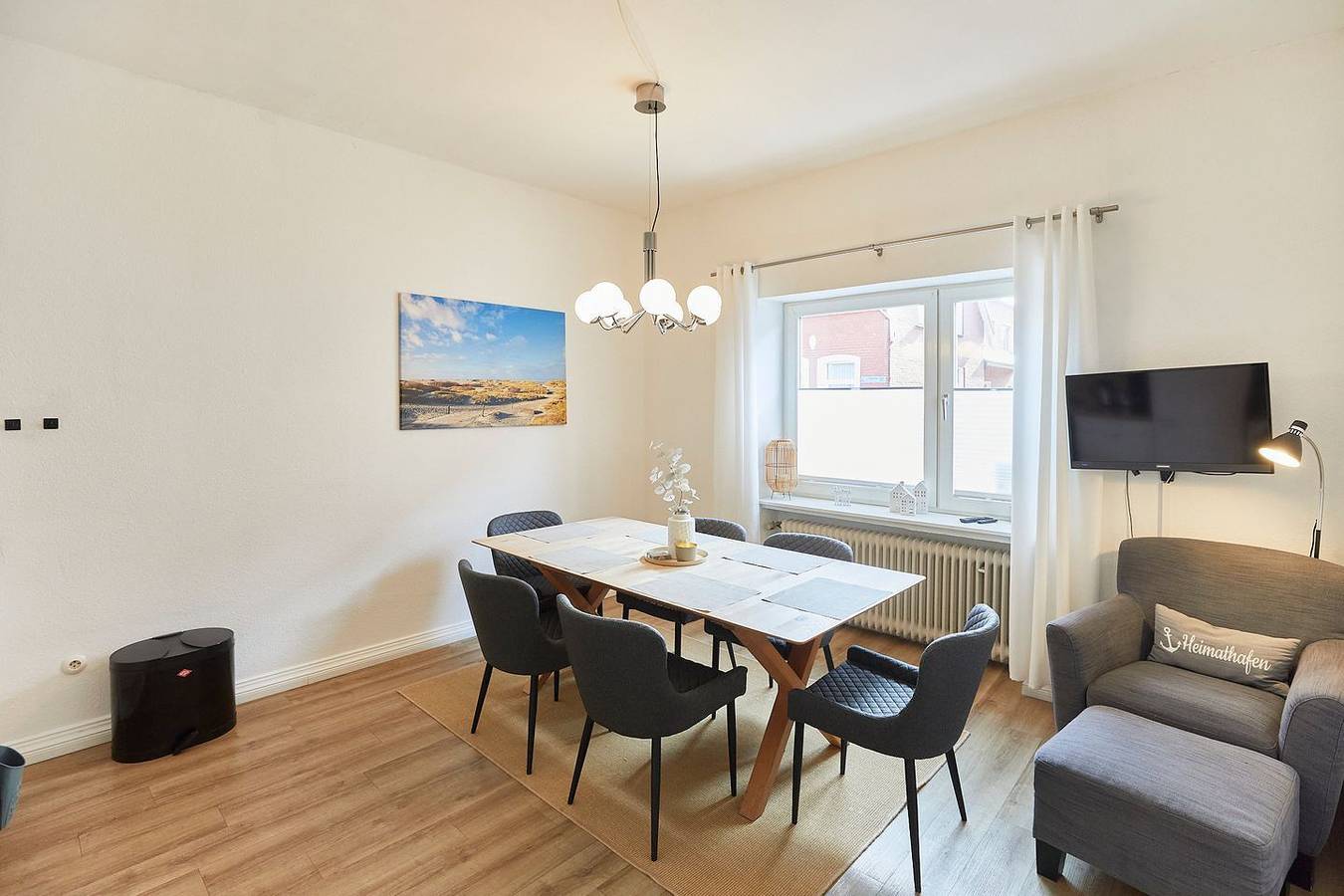 "Entspannen Sie in der großzügigen Ferienwohnung Haus Amelie auf Borkum! in Borkum