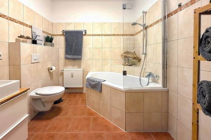 Ganze Wohnung, Neue Designwohnung mit Terrasse in der Altstadt in Nordhausen, Harzvorland