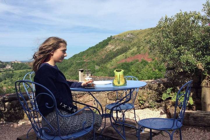 Location de vacances pour 5 personnes, avec jardin et terrasse dans Clairvaux-d'Aveyron