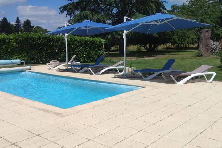 Location de vacances pour 5 personnes, avec piscine et jardin à Prigonrieux - 4
