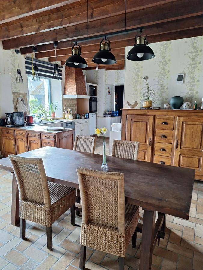 Maison de campagne pour 2 personnes, avec jardin à Le Fœil