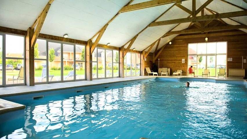 Gîte pour 5 personnes, avec jardin ainsi que piscine et sauna à Boulleville - 2