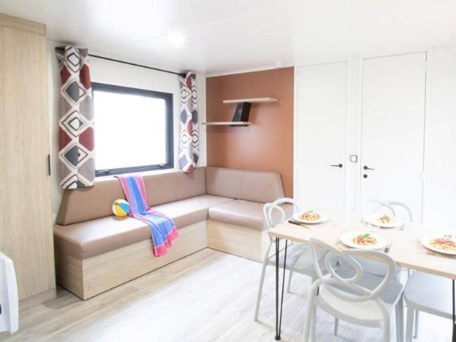 Camping Les Pins d'Oléron  - Mobilhome 4 personnes - Mobile home Tortuga**** 4 personnes in Le Grand-Village-Plage, Côte de Beauté