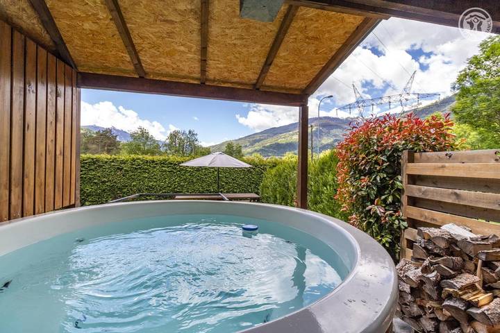 Gîte pour 10 personnes, avec Balcon et Jacuzzi ainsi que Jardin et Sauna à Séez - 3