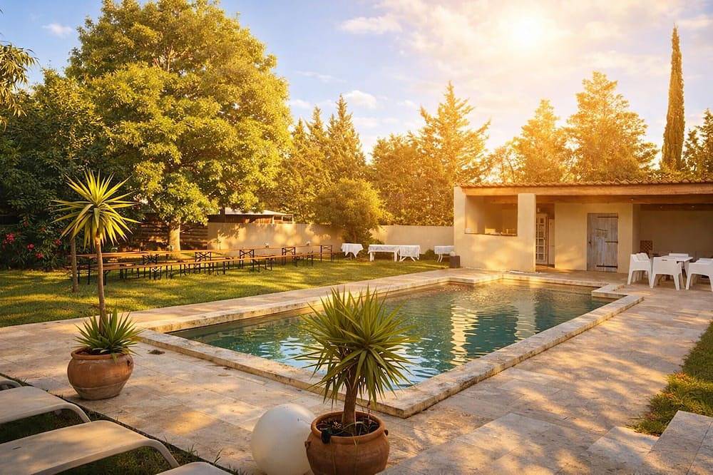 Gîte dans Mas proche Alpilles in Saint-Martin-de-Crau, Mediterranean Coast (France)