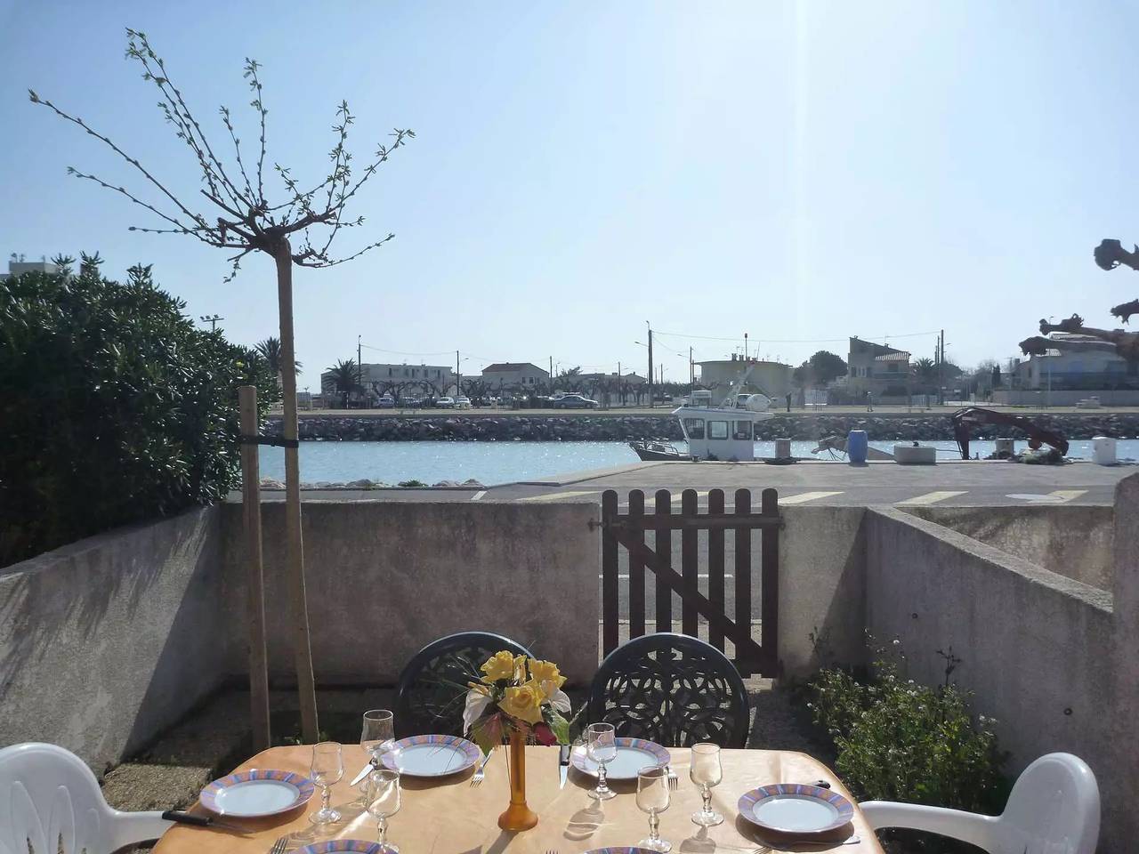 Geräumiges, klimatisiertes Haus mit Kanalblick, Robinson Bezirk in Marseillan-Plage, Marseillan
