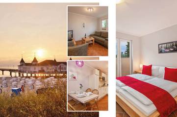 Ferienwohnung für 4 Personen, mit Garten in Ahlbeck