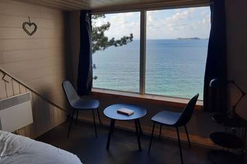 Gîte pour 3 personnes, avec terrasse à Trédrez-Locquémeau
