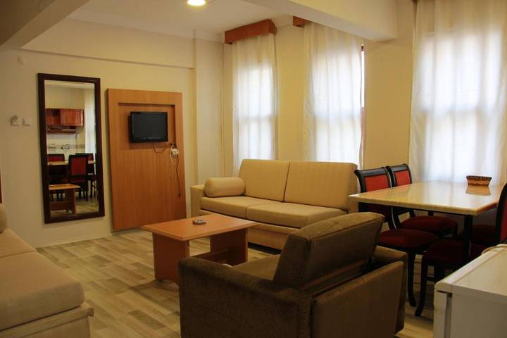 Vakantieappartement voor 3 personen, with tuin and zwembad as well as uitzicht - 1