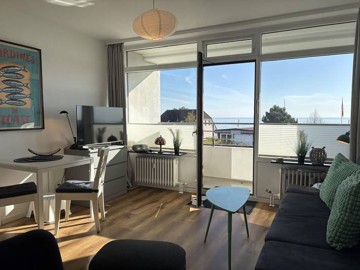 Ferienwohnung für 2 Personen, mit Balkon und Sauna in Dahme