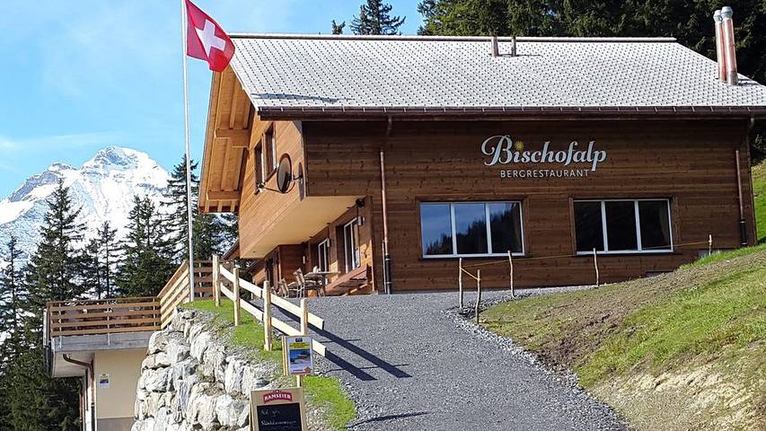 Berghotel Bischofalp - Doppelzimmer mit Zusatzbett in Elm GL, Glarus Süd