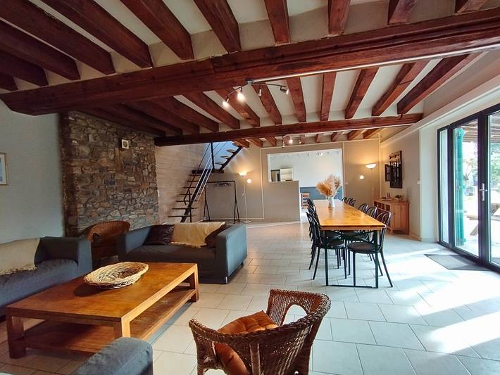 Gîte pour 25 personnes, avec jardin, animaux acceptés dans Mayenne - 2