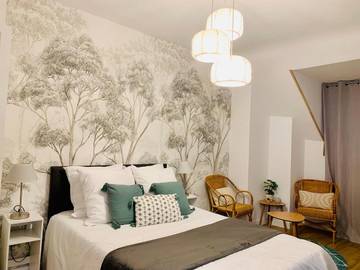 Gîte pour 2 personnes, avec terrasse dans Grands Thermes