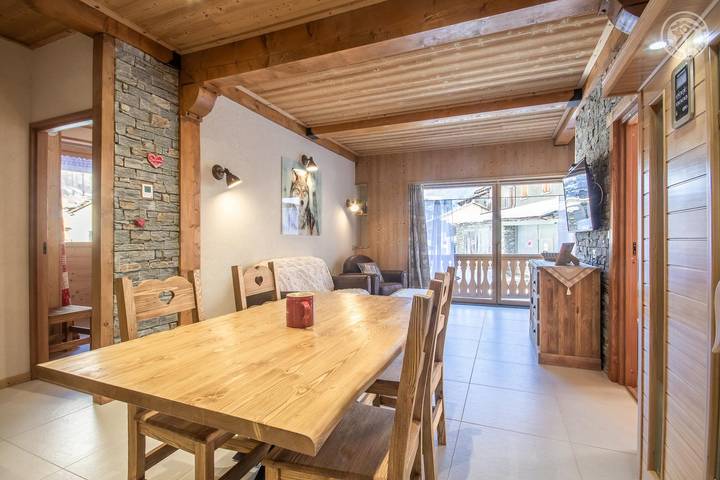 Gîte pour 4 personnes, avec balcon et sauna à Bessans - 3