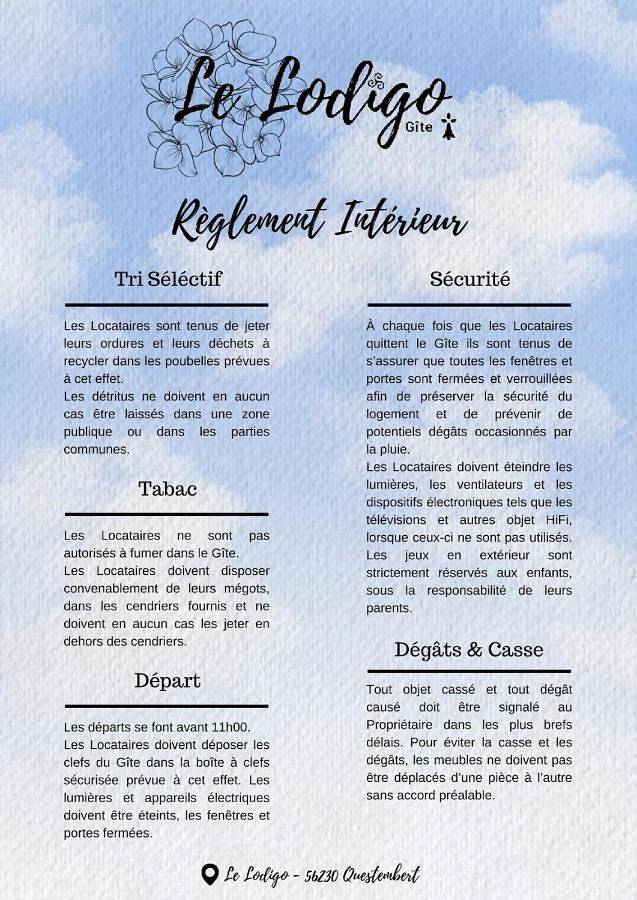 Location de vacances pour 4 personnes, avec jardin, animaux acceptés à Questembert - 3