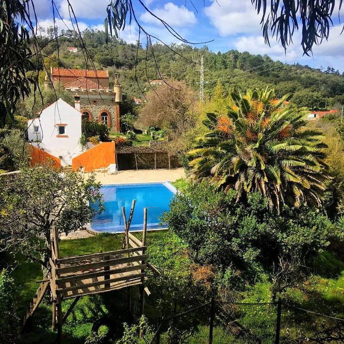 Casa rural para 4 personas, con Terraza y Jardín además de Piscina y Vistas en Monchique