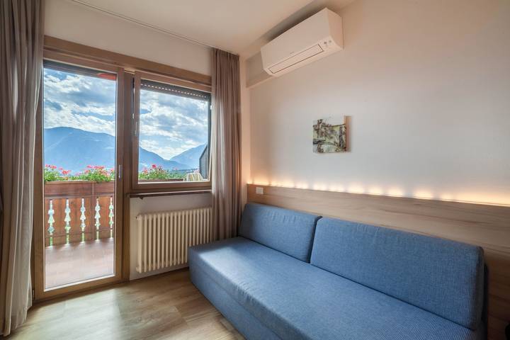 Gîte pour 4 personnes, avec Balcon ainsi que Jardin et Sauna à Scena - 2