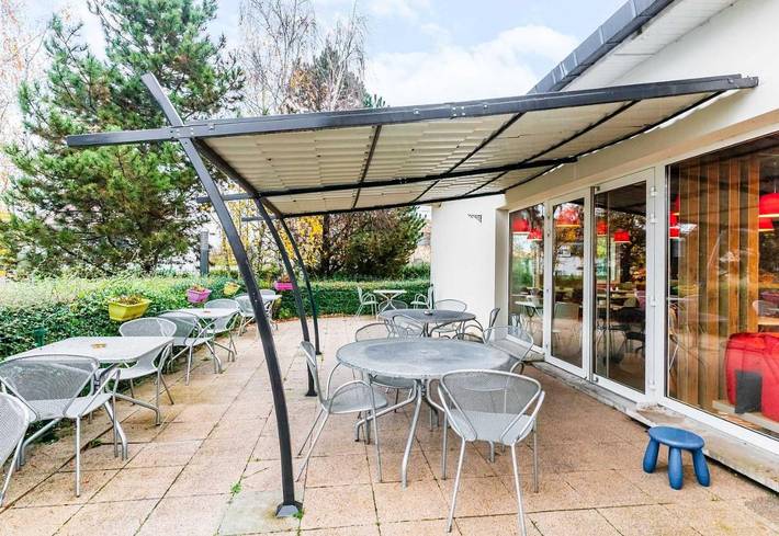 Hôtel pour 2 personnes, avec terrasse et jardin, animaux acceptés à Yutz - 2
