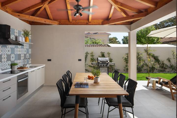 Villa für 6 Personen, mit Pool und Sauna sowie Garten in Umag - 4