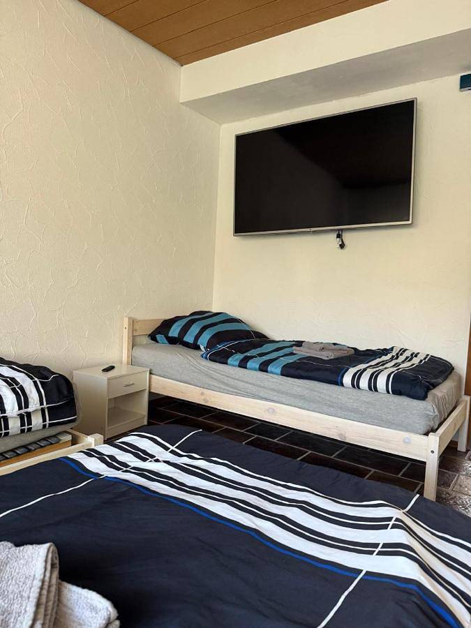 Ferienwohnung für 3 Personen, mit Terrasse und Garten