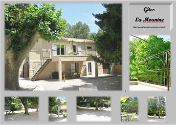 Gîte pour 6 personnes, avec jardin et balcon à Orgone