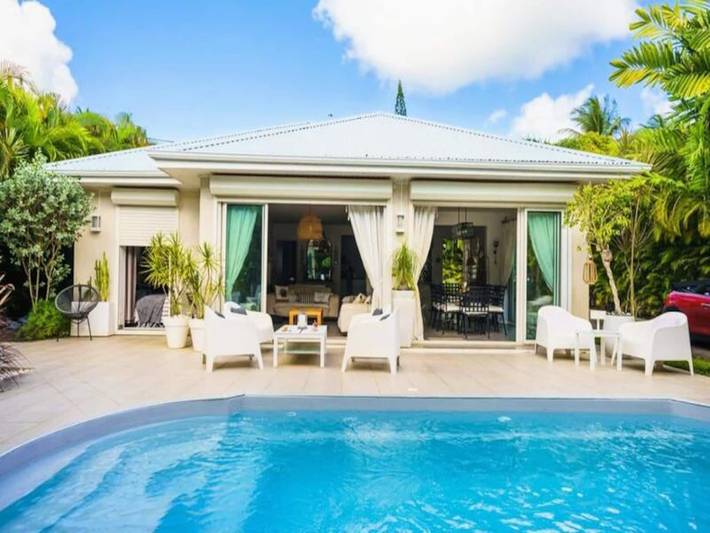 Gîte pour 6 personnes, avec piscine et jardin à Baie-Mahault - 2