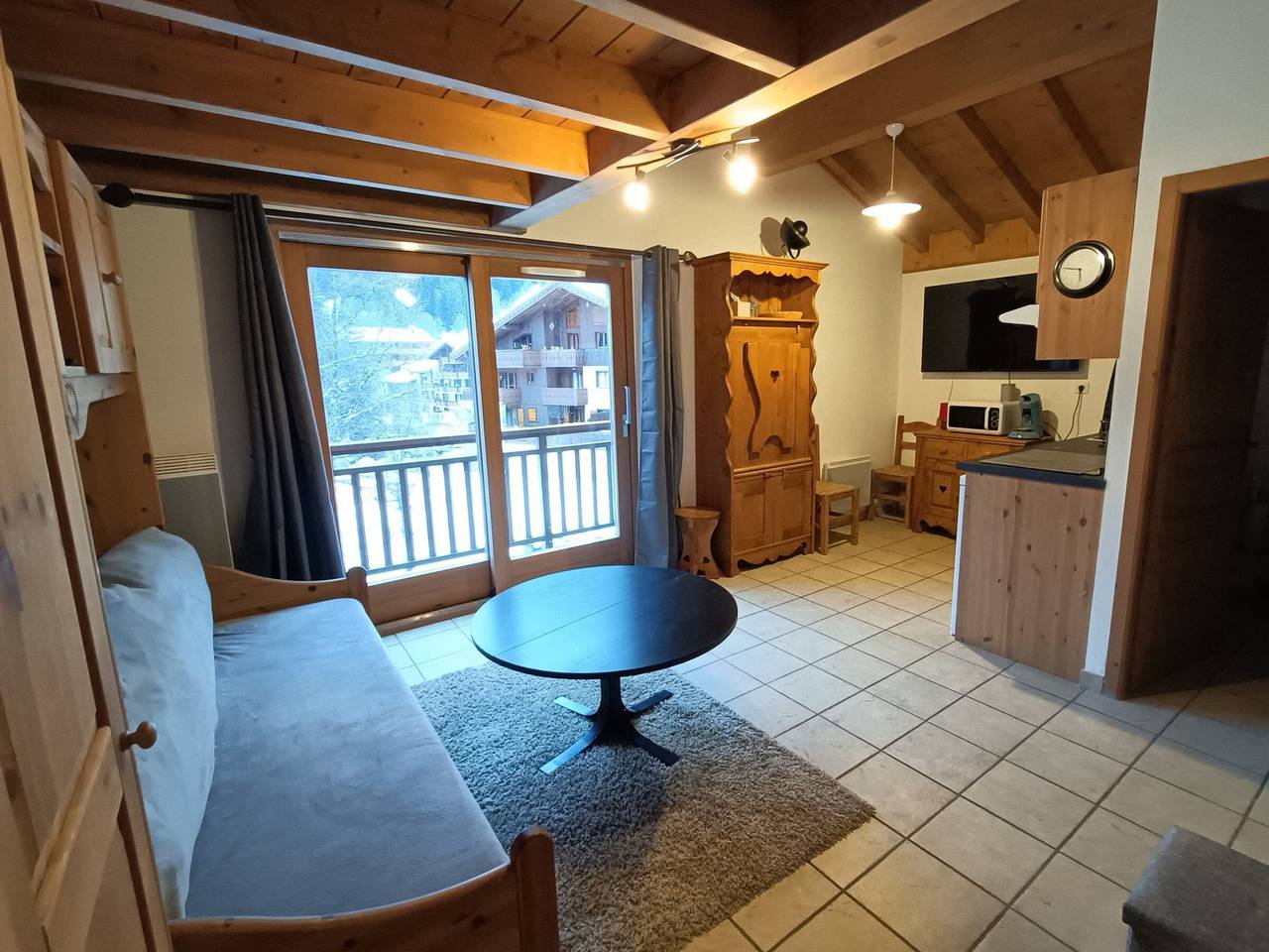 Apartamento entero, Estudio/altillo cómodo junto a la pista de hielo in Pralognan-la-Vanoise, Parque Nacional de Vanoise