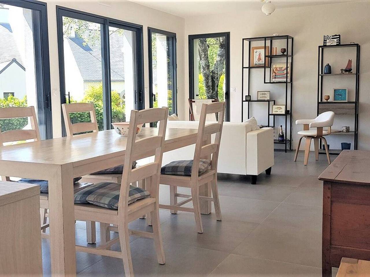 Casa espaciosa para 10 personas con jardín a 300m del mar en zona tranquila in Saint-Gildas-de-Rhuys, Côte des Mégalithes