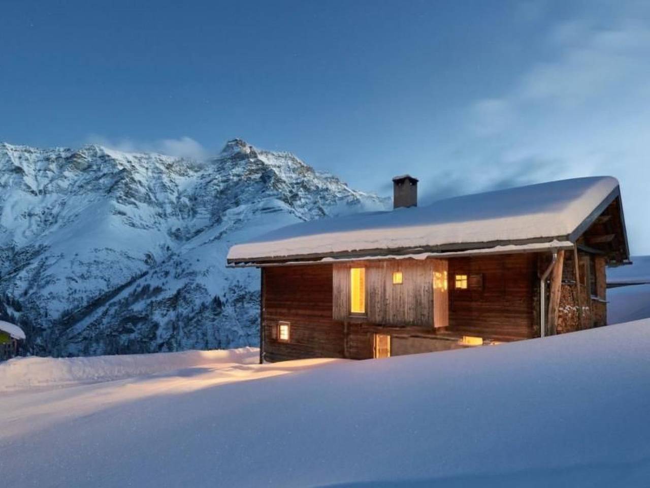 Nüw Hus in Safiental, Lepontinische Alpen