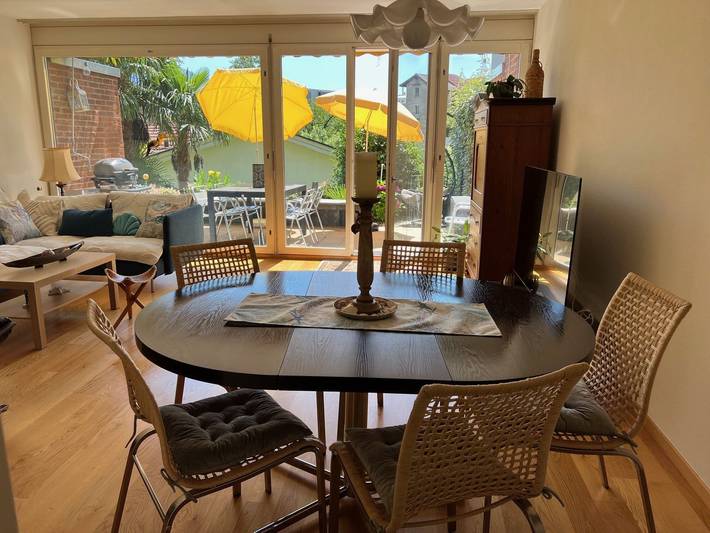 Ferienwohnung für 4 Personen, mit Garten in Minusio