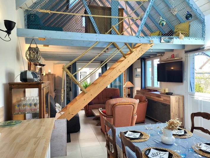 Location de vacances pour 4 personnes, avec jardin et terrasse dans Pirou-Plage - 2