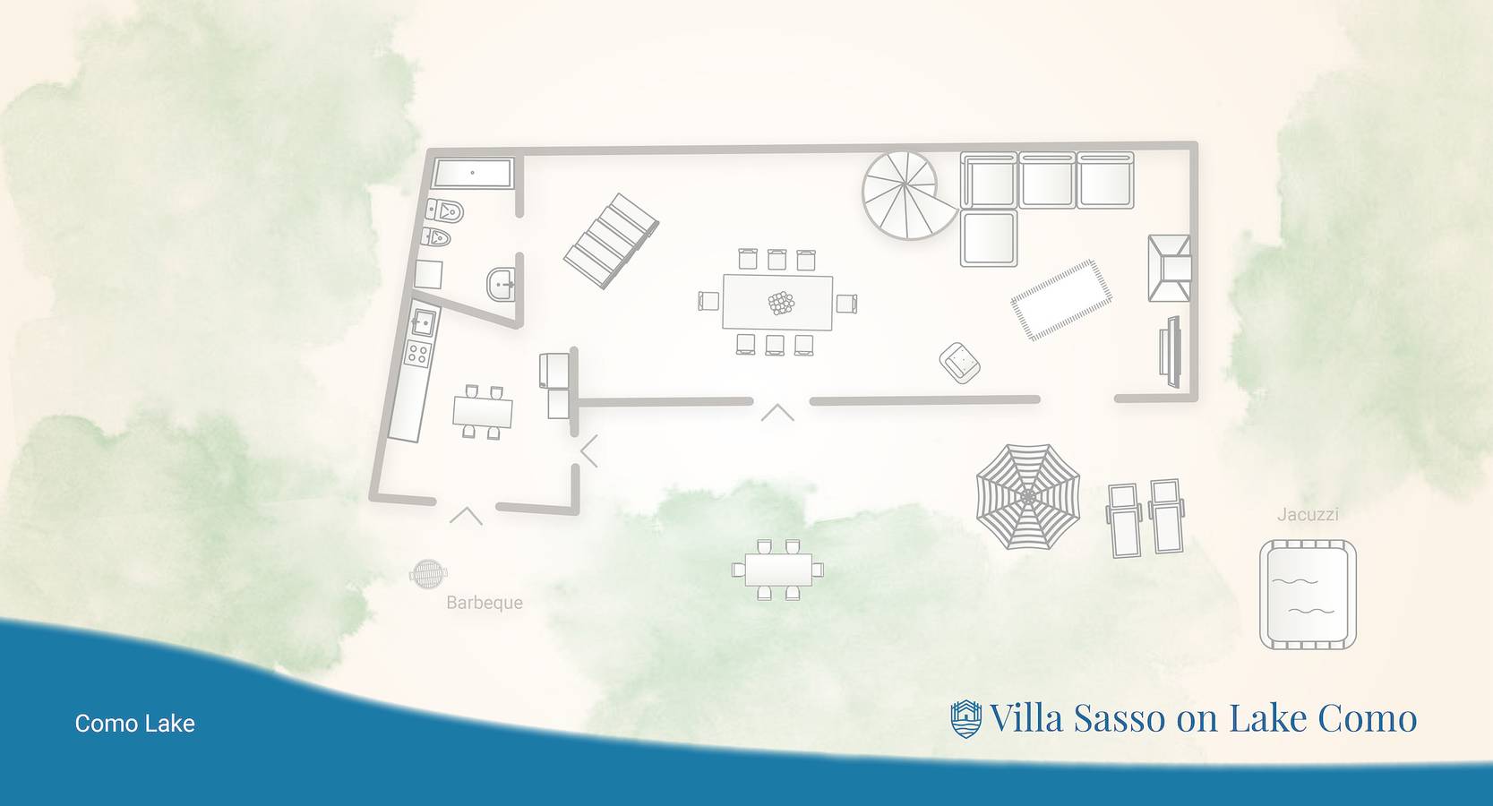 Villa Sasso On Lake Como in Sala Comacina, Sala Comacina und Umgebung