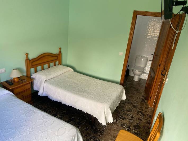 Zimmer 'Twin Con Ventana' mit Wi-Fi in Villarluengo, Teruel und Umgebung
