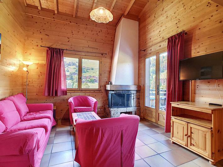 Hütte für 6 Personen, mit Terrasse, mit Haustier in La Clusaz