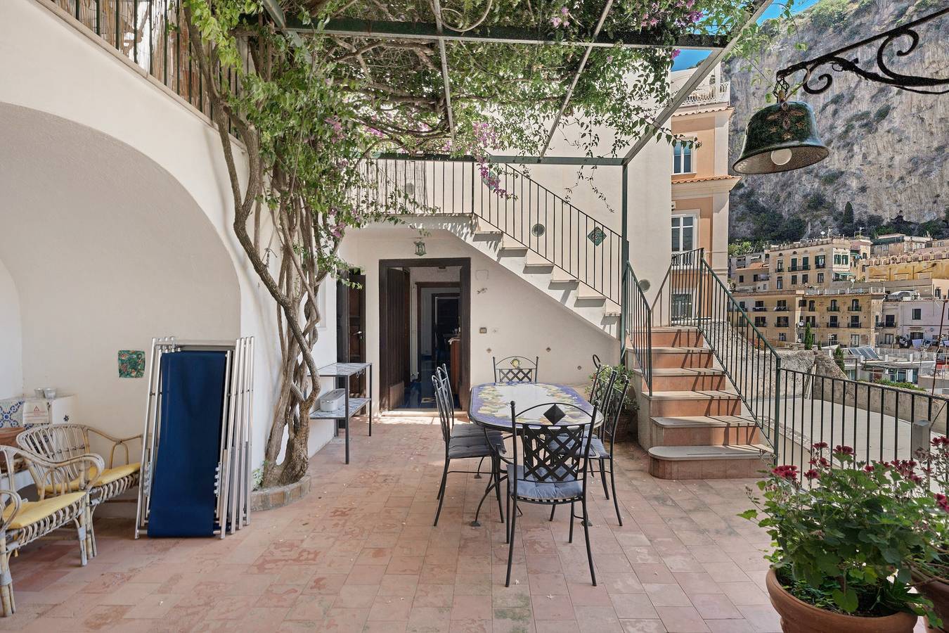 Geheel appartement, Appartement La Casa Del Giudice Amalfi Coast met Zeezicht, Privéterras en Wi-Fi in Atrani, Sorrento Coast
