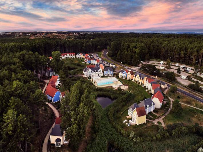 Gîte pour 4 personnes, avec balcon et sauna, animaux acceptés dans Aquaclub de Belle Dune - 4