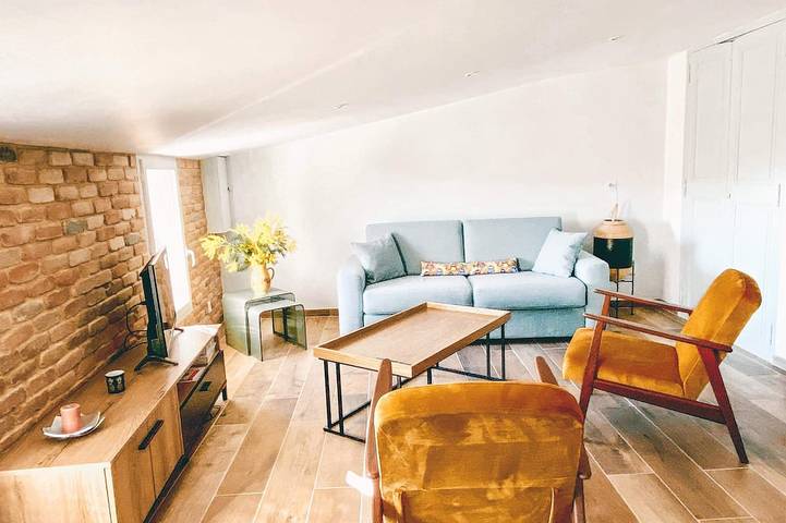Appartement de vacances pour 2 personnes, avec terrasse à L'Isle-sur-la-Sorgue