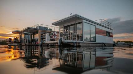 Ferienwohnung für 2 Personen, mit Terrasse und Seeblick in Zehdenick
