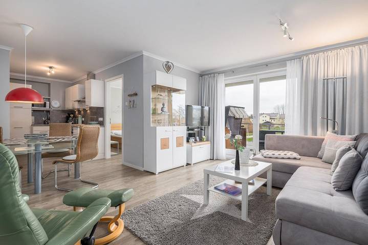 Ferienwohnung für 3 Personen, mit Balkon in Börgerende-Rethwisch