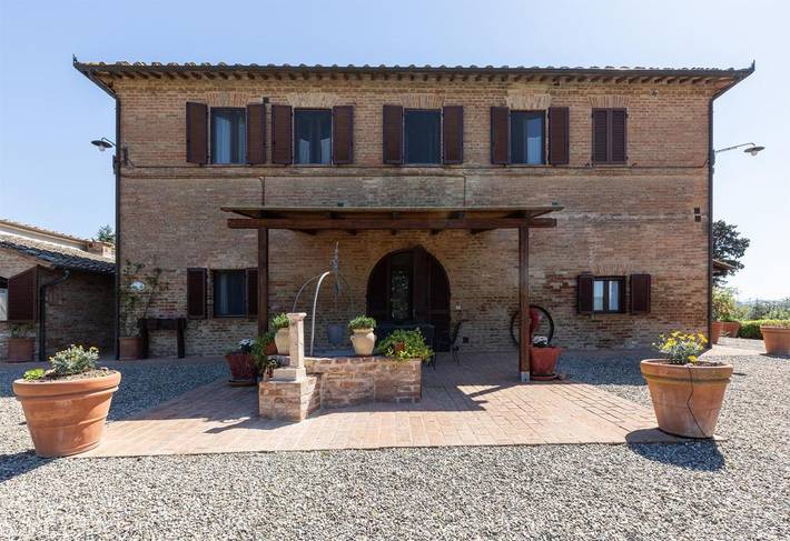 Gîte pour 2 personnes, avec jardin ainsi que piscine et vue, animaux acceptés à Buonconvento - 2