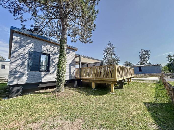 Chalet pour 6 personnes, avec jardin ainsi que terrasse et piscine en Normandie - 2