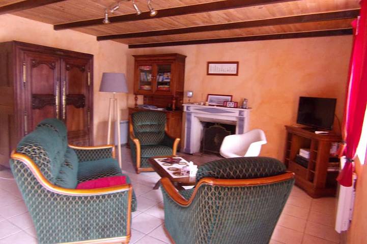 Maison de vacances pour 5 personnes, avec terrasse et jardin