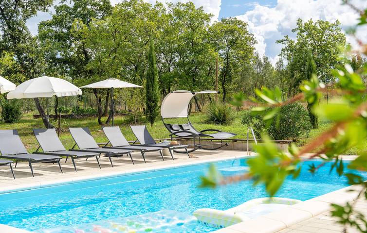 Ferienhaus für 10 Personen, mit Terrasse und Pool in Vrsi - 4