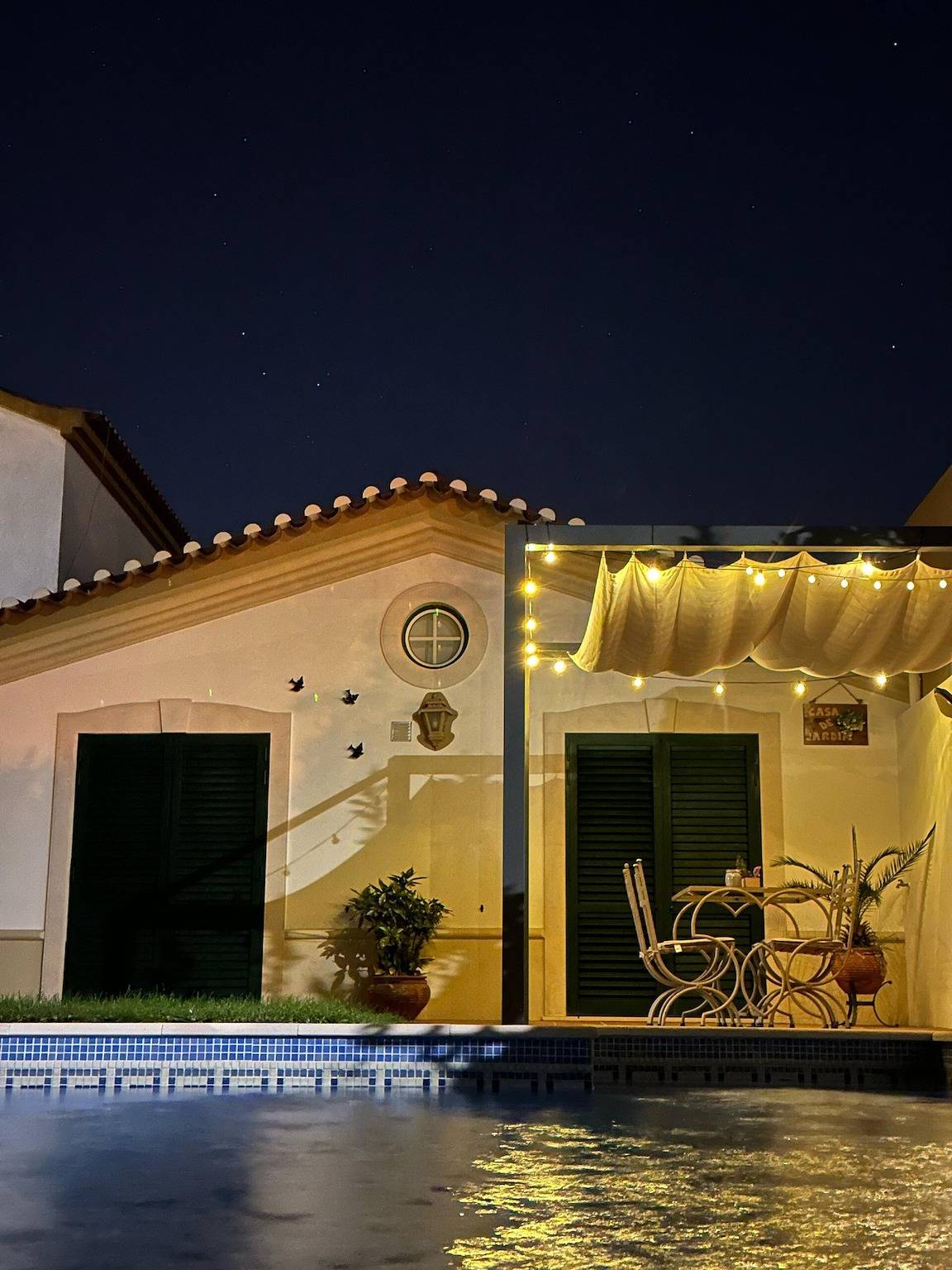 Casa de Jardim: Privézwembad, Wifi en Airconditioning in Ponte de Sor, foto 11